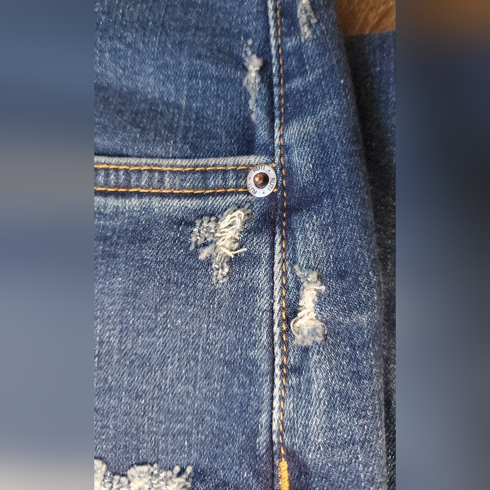Ruti Women's Blue Jeans Size 1 Pre-owned Ursula Baloon Leg Style - Picture 9 of 16